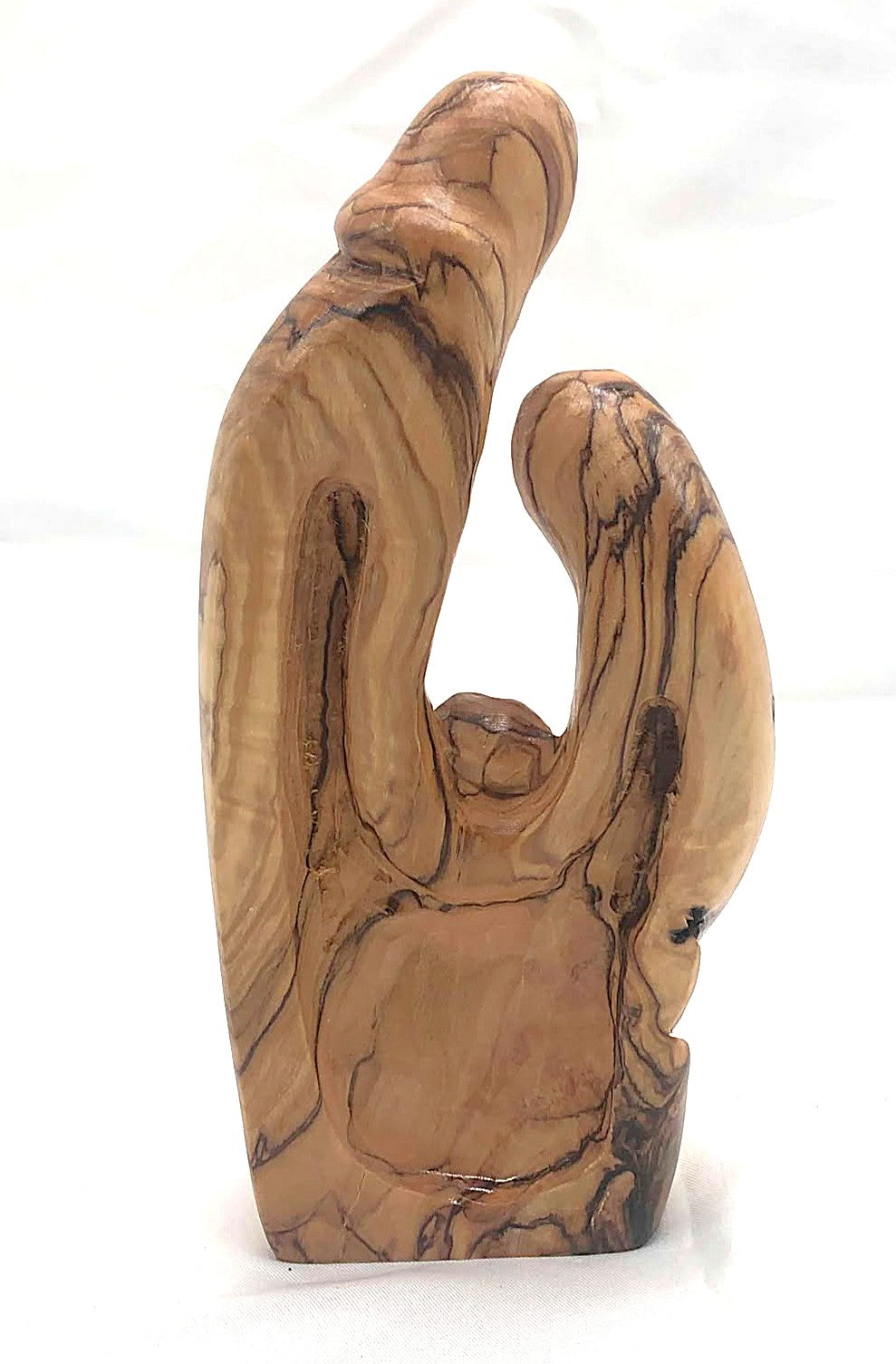 Olive Wood Holy Family - Plain 3