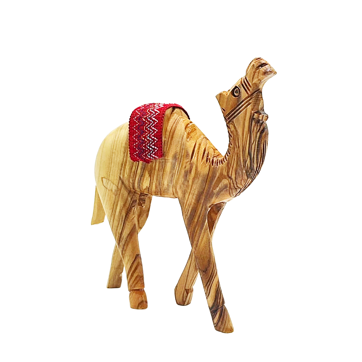 Olive Wood Camel sculpture