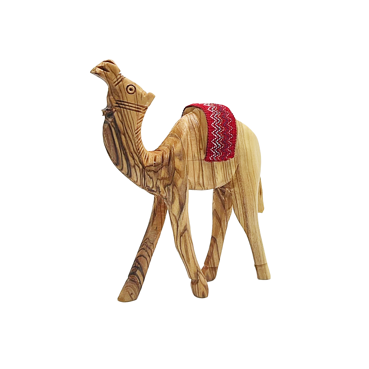 Olive Wood Camel sculpture