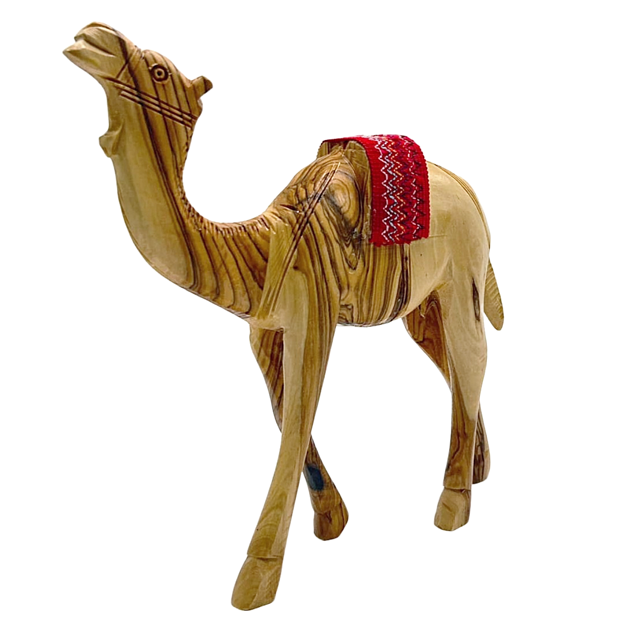 Olive Wood Camel sculpture