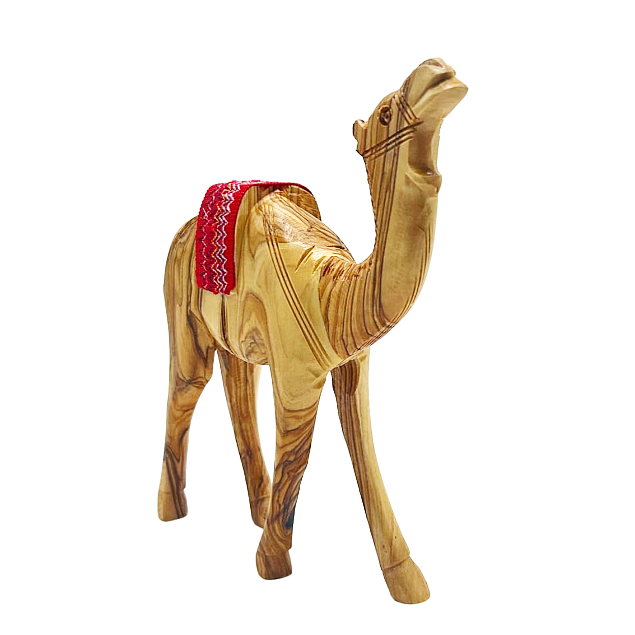 Olive Wood Camel sculpture