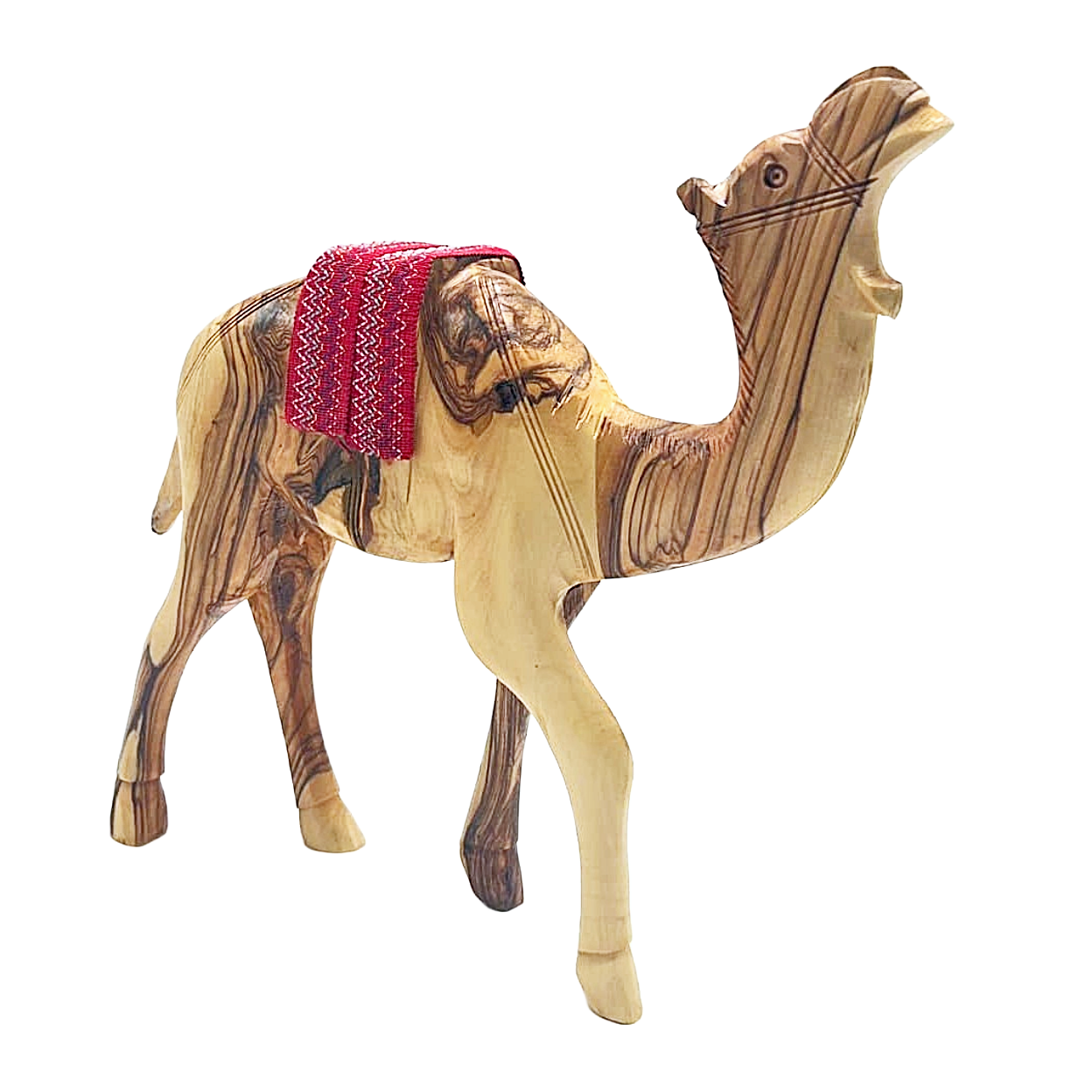 Olive Wood Camel sculpture