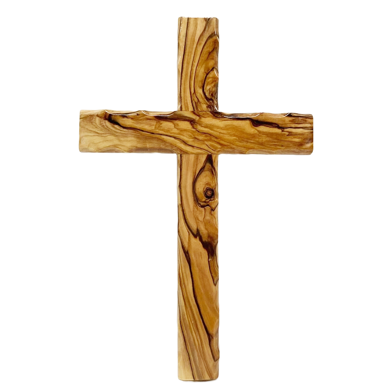 Olive Wood Cross - Plain L