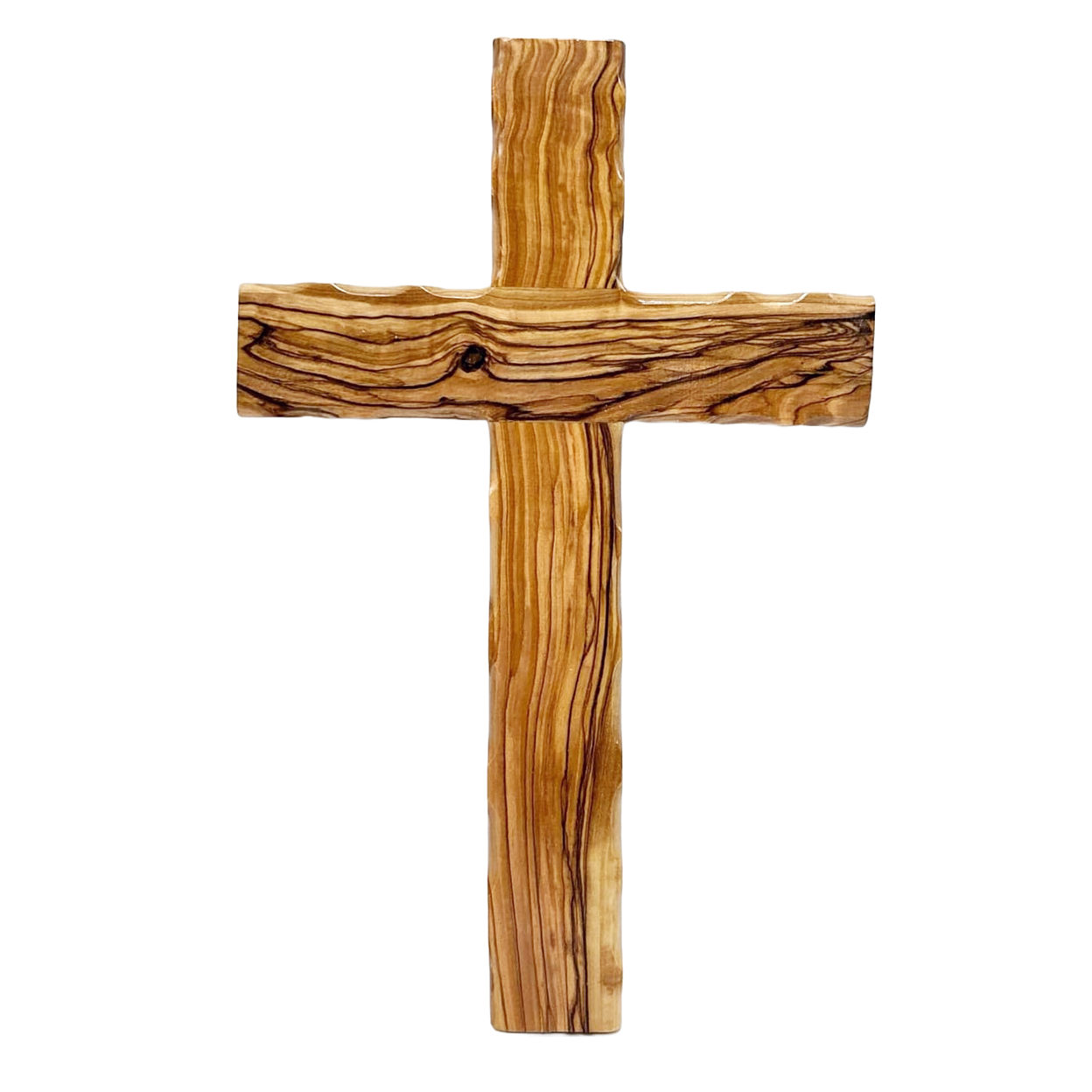 Olive Wood Cross - Plain L