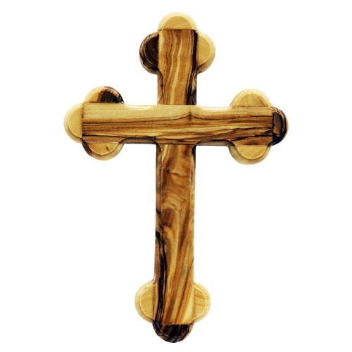 Olive Wood Cross - Plain R